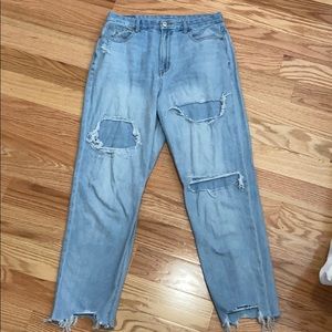 American eagle mom jeans